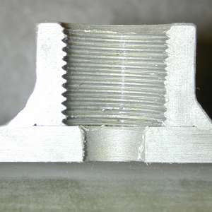 MIG Weld Hydraulic Fitting (P)