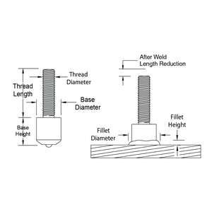 SBC Arc Weld Stud (M)